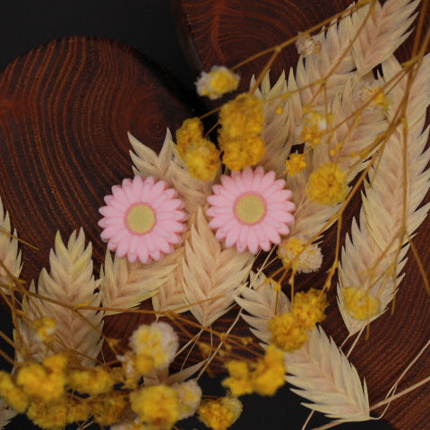 Maschenstopper Sonnenblume Rosa
